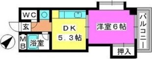 青柳21の物件間取画像